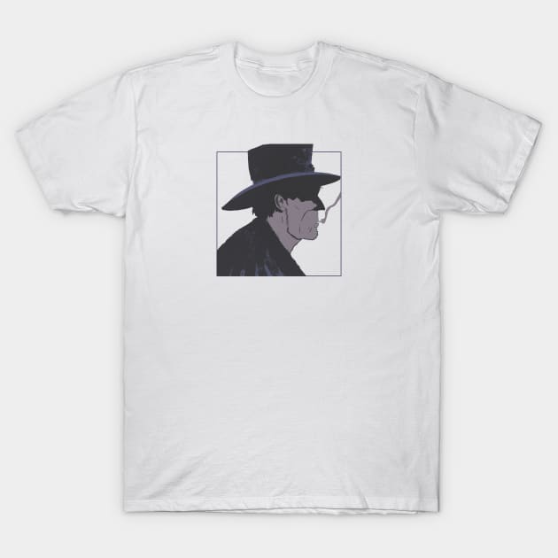 The Cowboy (boxed) T-Shirt by fennertoorac